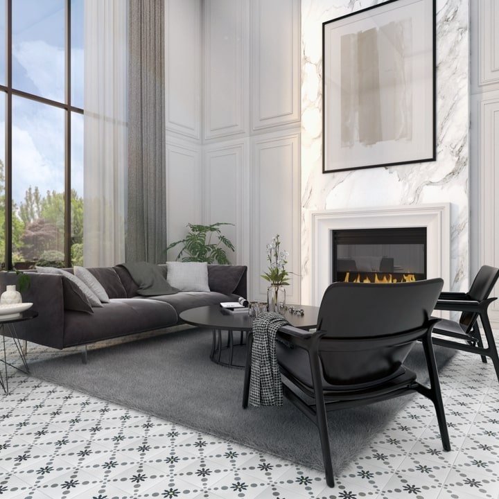 Chantal Cement Tile - LiLi Tile 