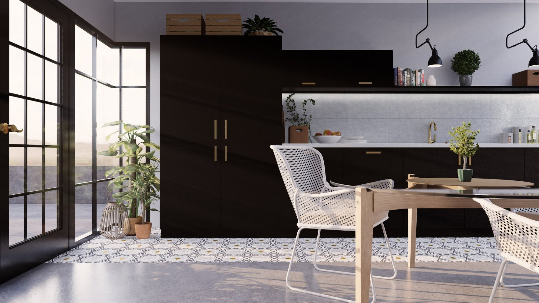 Cherie Cement Tile - LiLi Tile 