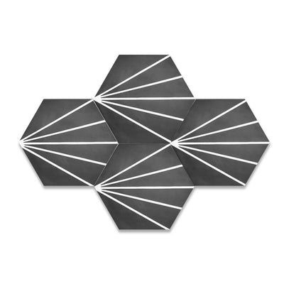 Claws - Hexagon Cement Tile