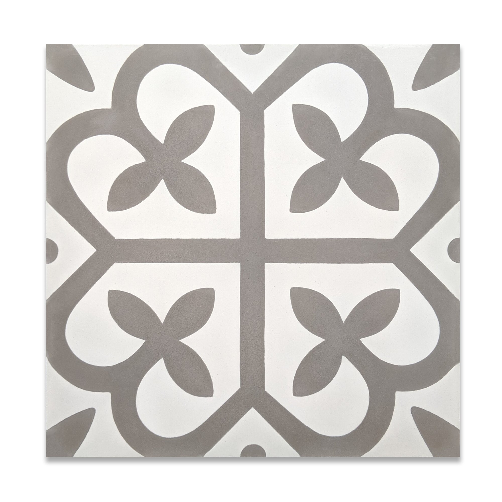 Clover 8x8 Cement Tile | Stylish & Durable Cement Tiles – LiLi Tile