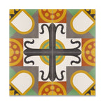 Crest 4 Tile: 8” x 8” - LiLi Tile
