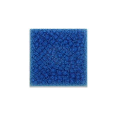 Crystal Navy | 4” x 4" Glaze Tile