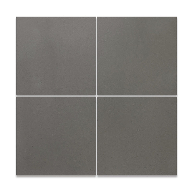 Dark Gray 2002 Solid Square Cement Tile (Limited Quantity)