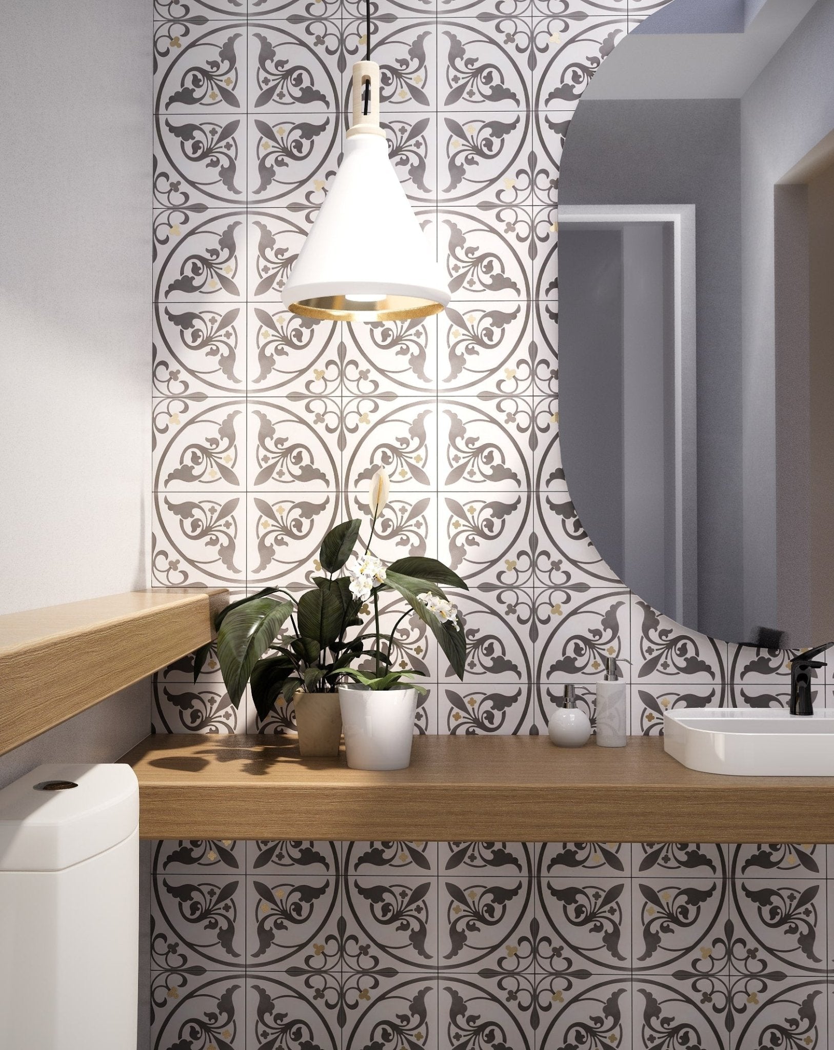 Dore Cement Tile - LiLi Tile 