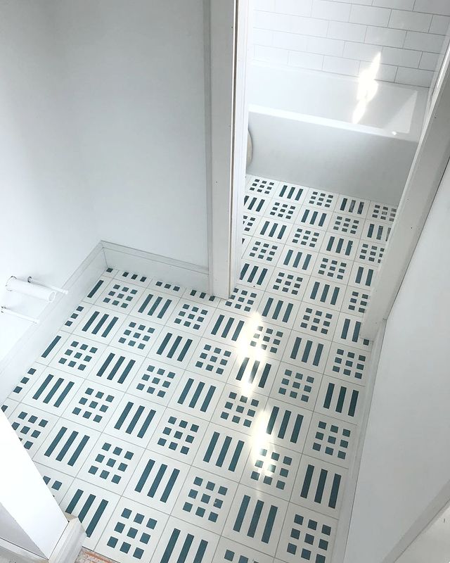 Dots Cement Tile - LiLi Tile 