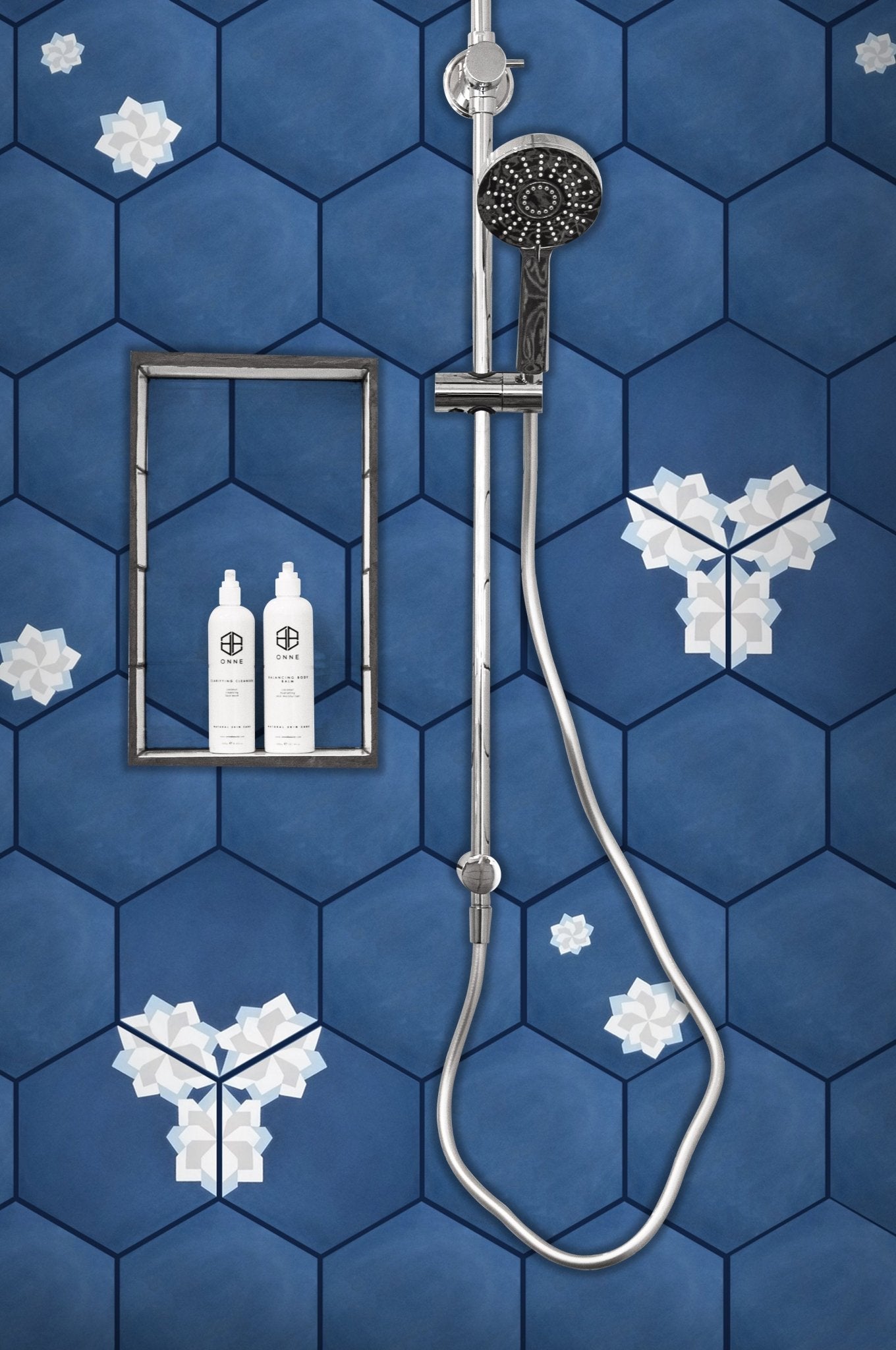 Fiori Series | Hexagon Cement Tile - LiLi Tile 