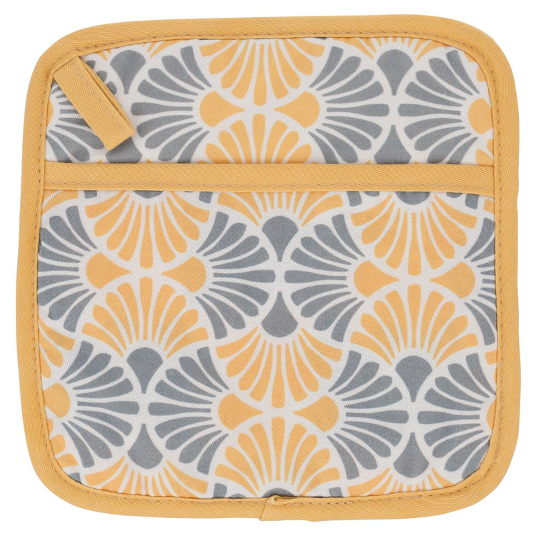 Flora 4 Mitten and Pot Holder Combo - LiLi Tile