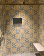 Flora Series: 8” x 8” - LiLi Tile shower 