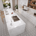 Florence Tile: 8” x 8” - LiLi Tile kitchen 