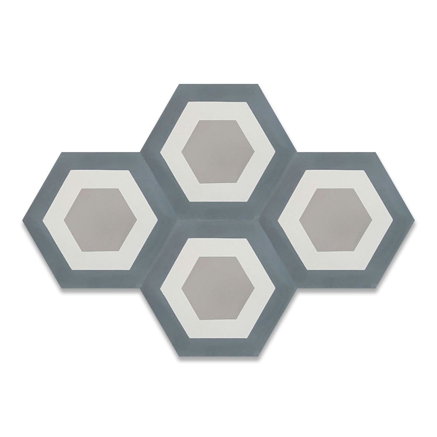 Geode Hexagon Cement Tile - LiLi Tile