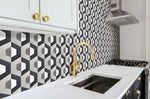 Gio Hexagon Cement Tile - LiLi Tile 