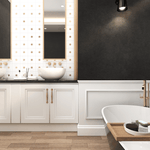 Glow Elite Tile: 6” x 6” - LiLi Tile bathroom 