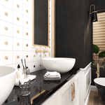 Glow Elite Tile: 6” x 6” - LiLi Tile bathroom 