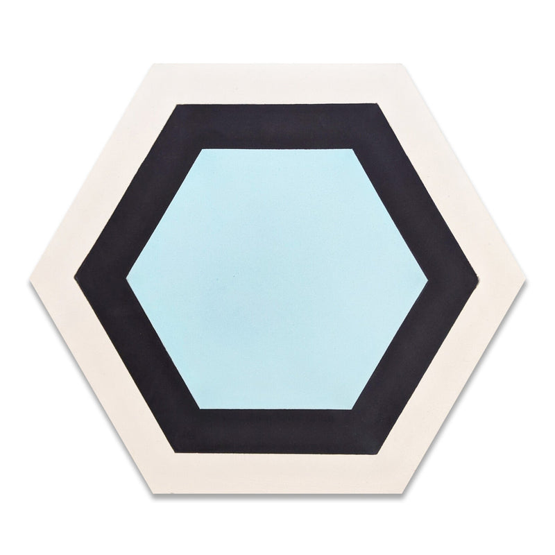 Hexagon Window Cement Tile - LiLi Tile