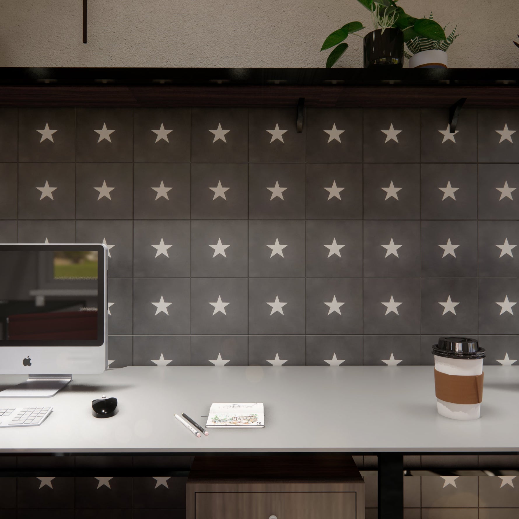 Hollywood Cement Tile - LiLi Tile 