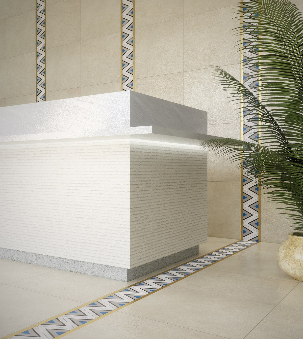 Indie Triangle Tile: 7" x 7" x 7" - LiLi Tile 