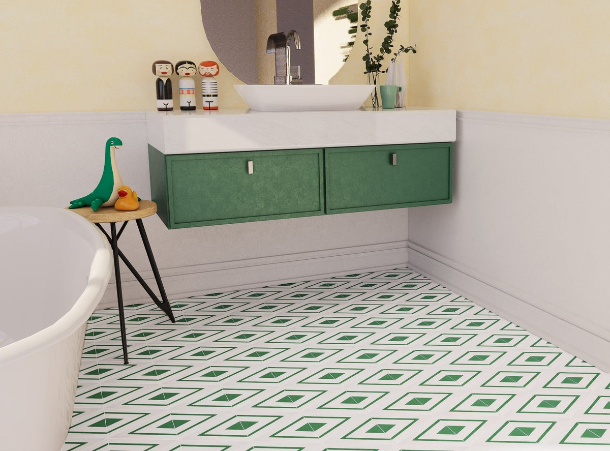 Indie Triangle Tile: 7" x 7" x 7" - LiLi Tile 