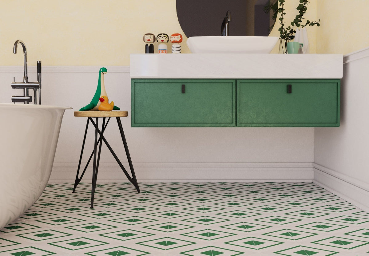 Indie Triangle Tile: 7" x 7" x 7" - LiLi Tile 