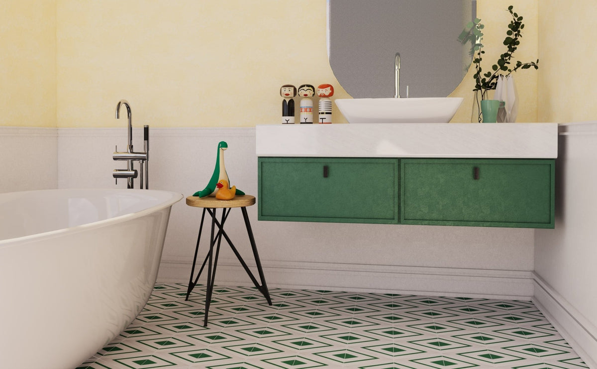 Indie Triangle Tile: 7" x 7" x 7" - LiLi Tile 