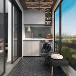 Jolie Mini Hexagon Cement Tile - LiLi Tile 
