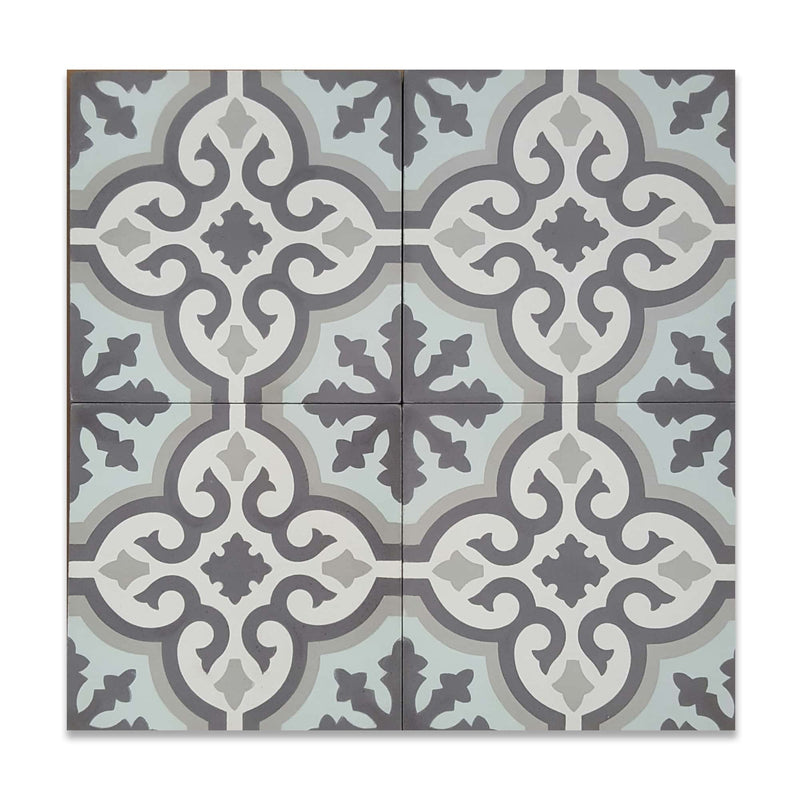 Kaleidoscope Cement Tile