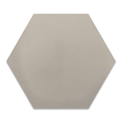 Light Gray 2019 8x9 Solid Hexagon Cement Tile (Limited Quantity)