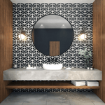 Lola Boheme Hexagon Tile: 6 1/8" x 10 5/8” - LiLi Tile 