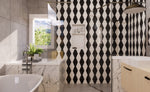 Lola Hexagon Cement Tile - LiLi Tile 