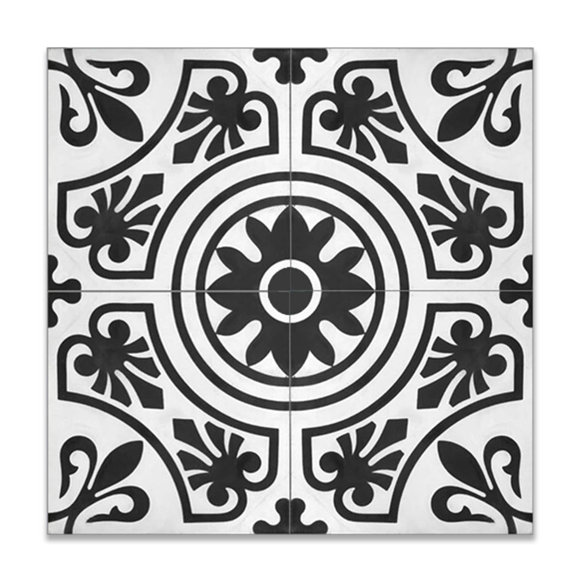 Lorely - Medallion Cement Tile - LiLi Tile 
