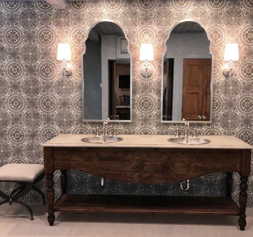 Lorely - Medallion Cement Tile - LiLi Tile 