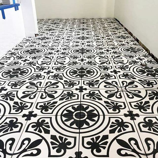 Lorely - Medallion Cement Tile - LiLi Tile 
