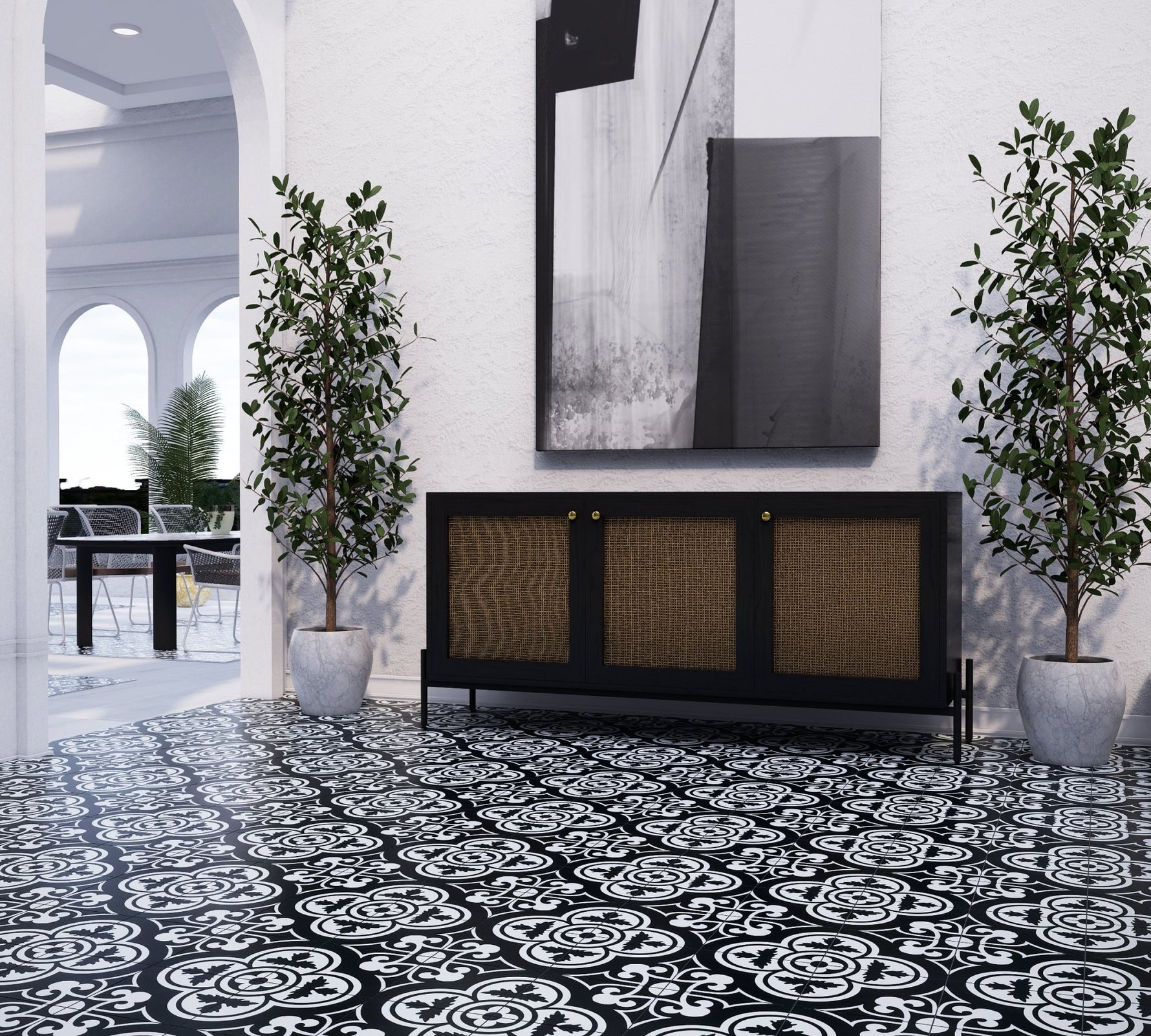 Lorraine Tile: 8” x 8” - LiLi Tile 