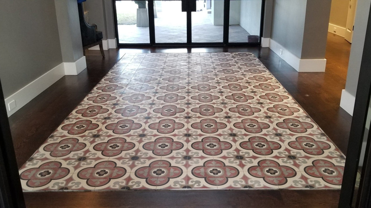 Lorraine Tile: 8” x 8” - LiLi Tile 