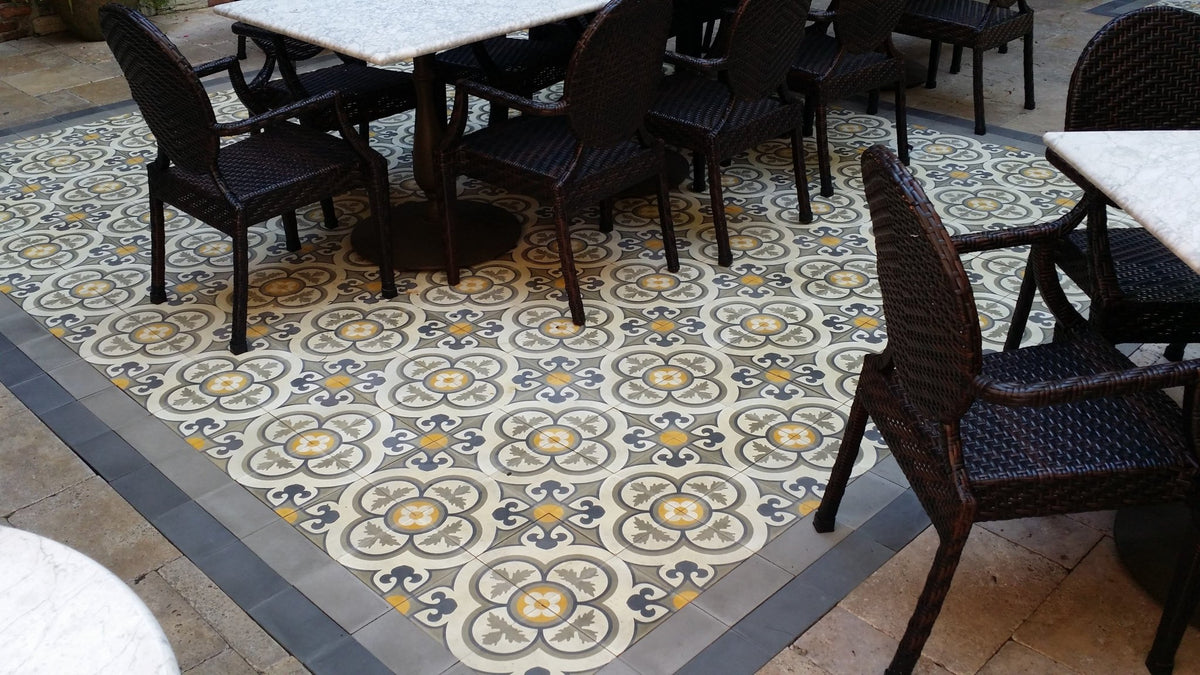 Lorraine Tile: 8” x 8” - LiLi Tile 