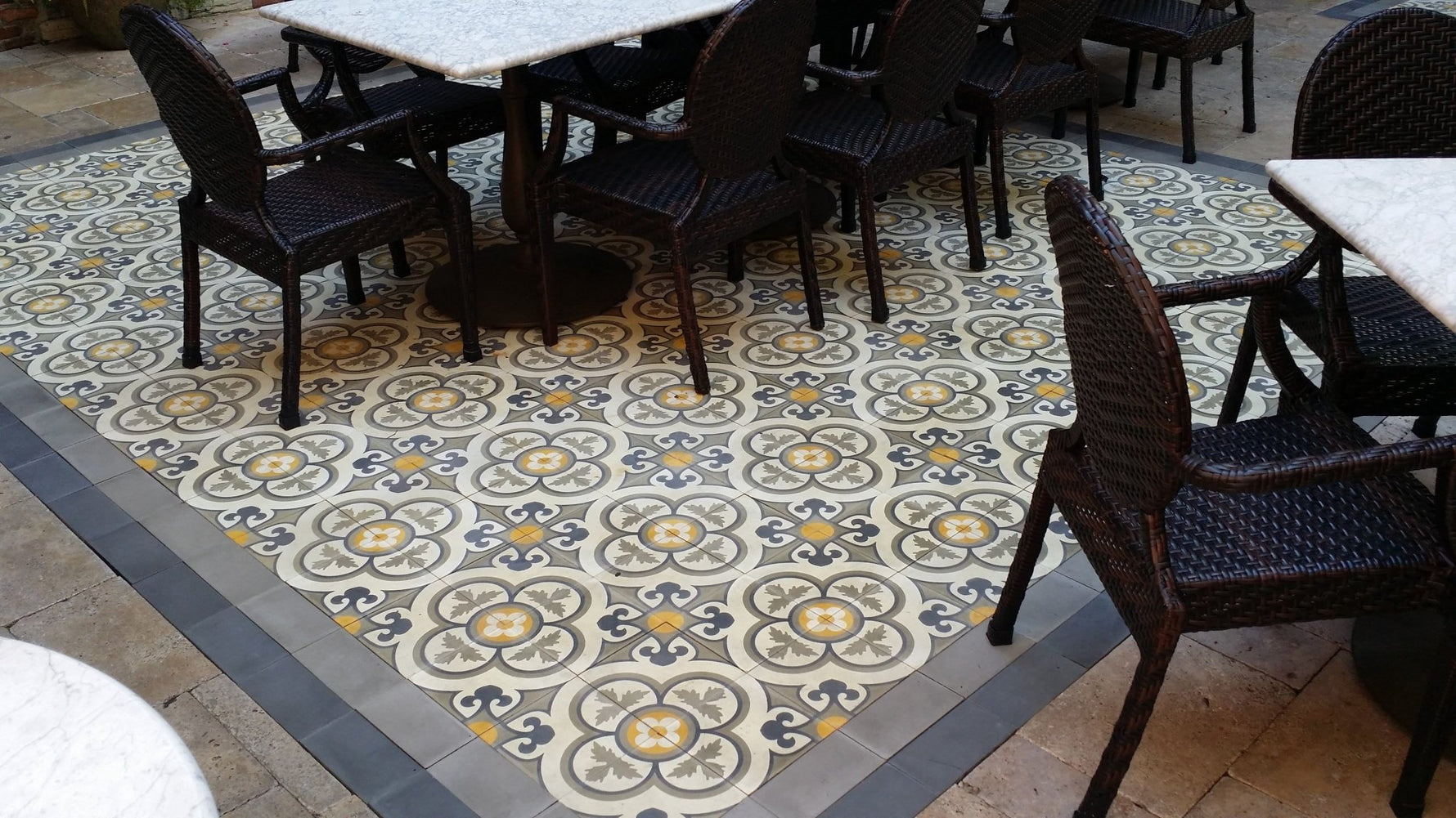 Lorraine Tile: 8” x 8” - LiLi Tile 
