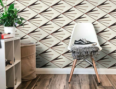 These encaustic Maggie 3H hexagon cement tiles are perfect for backsplashes, accent walls, and stunning floor art.