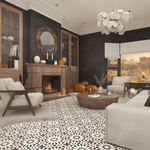 Marie Series: 8” x 8” - LiLi Tile living room 