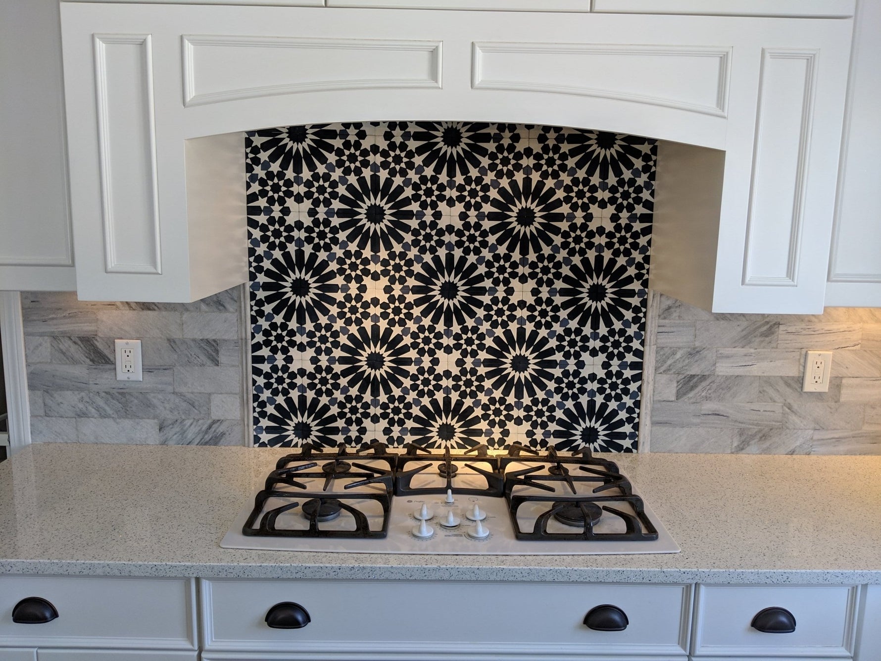 Marie Series: 8” x 8” - LiLi Tile kitchen 