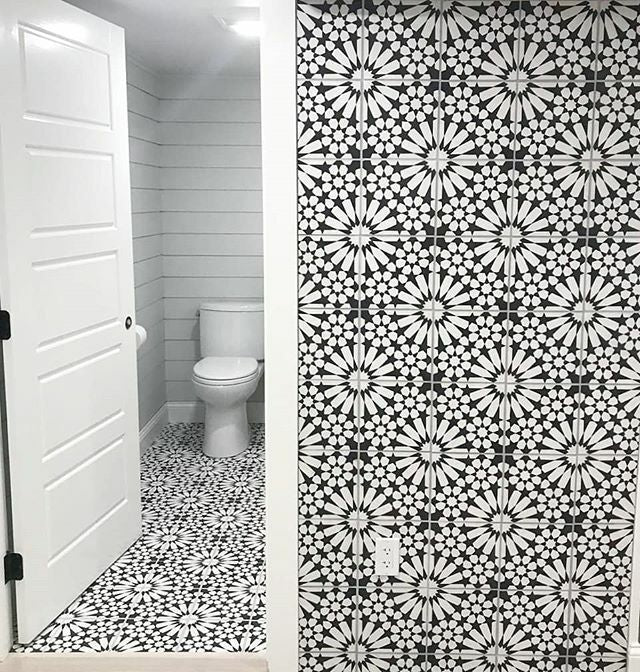 Marie Series: 8” x 8” - LiLi Tile bathroom shower 