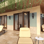 Marok Tile: 6” x 6” - LiLi Tile outside 