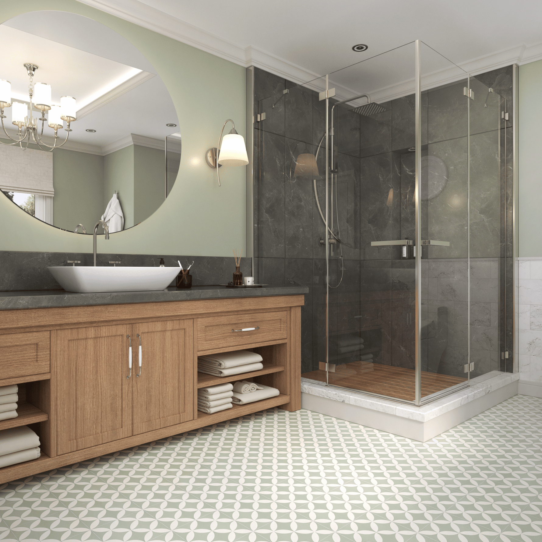 Marta Cement Tile - LiLi Tile 