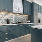 Miel Series Hexagon Tile: 6” x 7” - LiLi Tile 