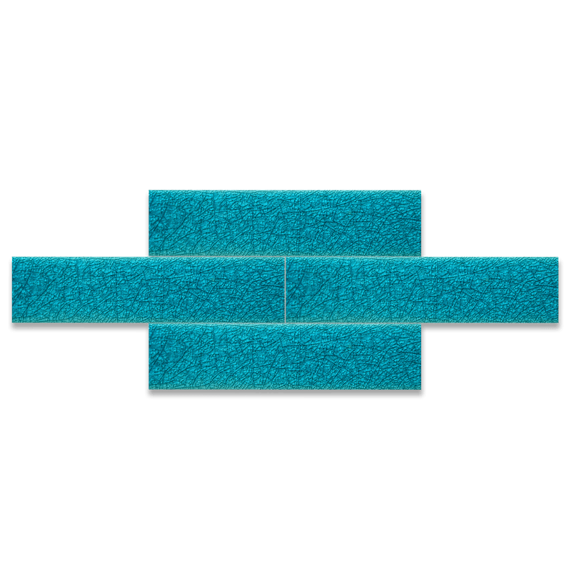 New Aquamarine | 2” x 8" Glaze Tile