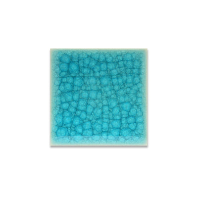 New Aquamarine | 4” x 4" Glaze Tile - LiLi Tile