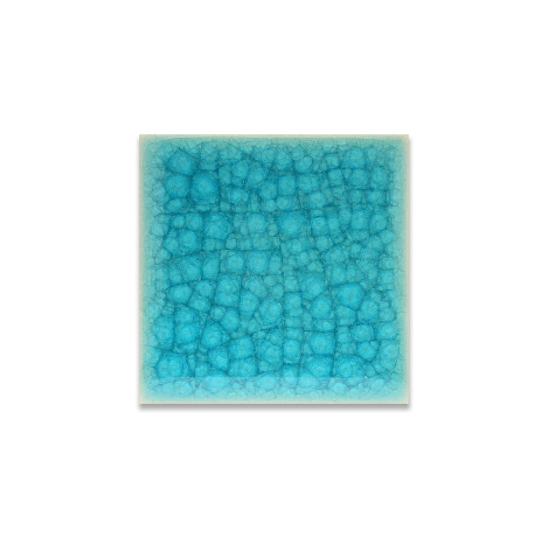 New Aquamarine | 4” x 4" Glaze Tile - LiLi Tile