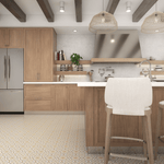 Nora Tile: 6” x 6” - LiLi Tile kitchen 