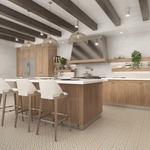 Nora Tile: 6” x 6” - LiLi Tile kitchen 