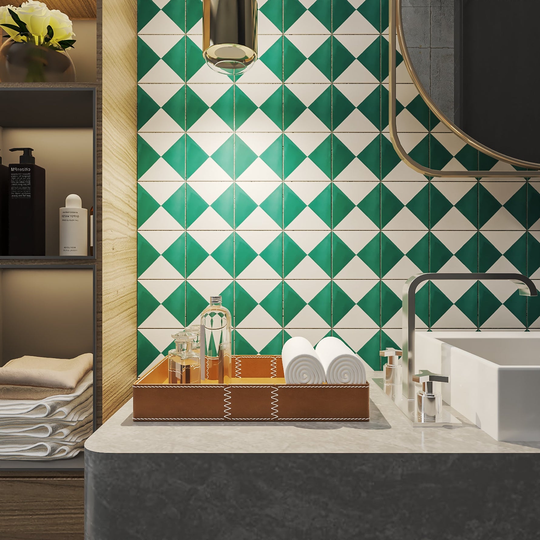 Papillon Cement Tile - LiLi Tile 