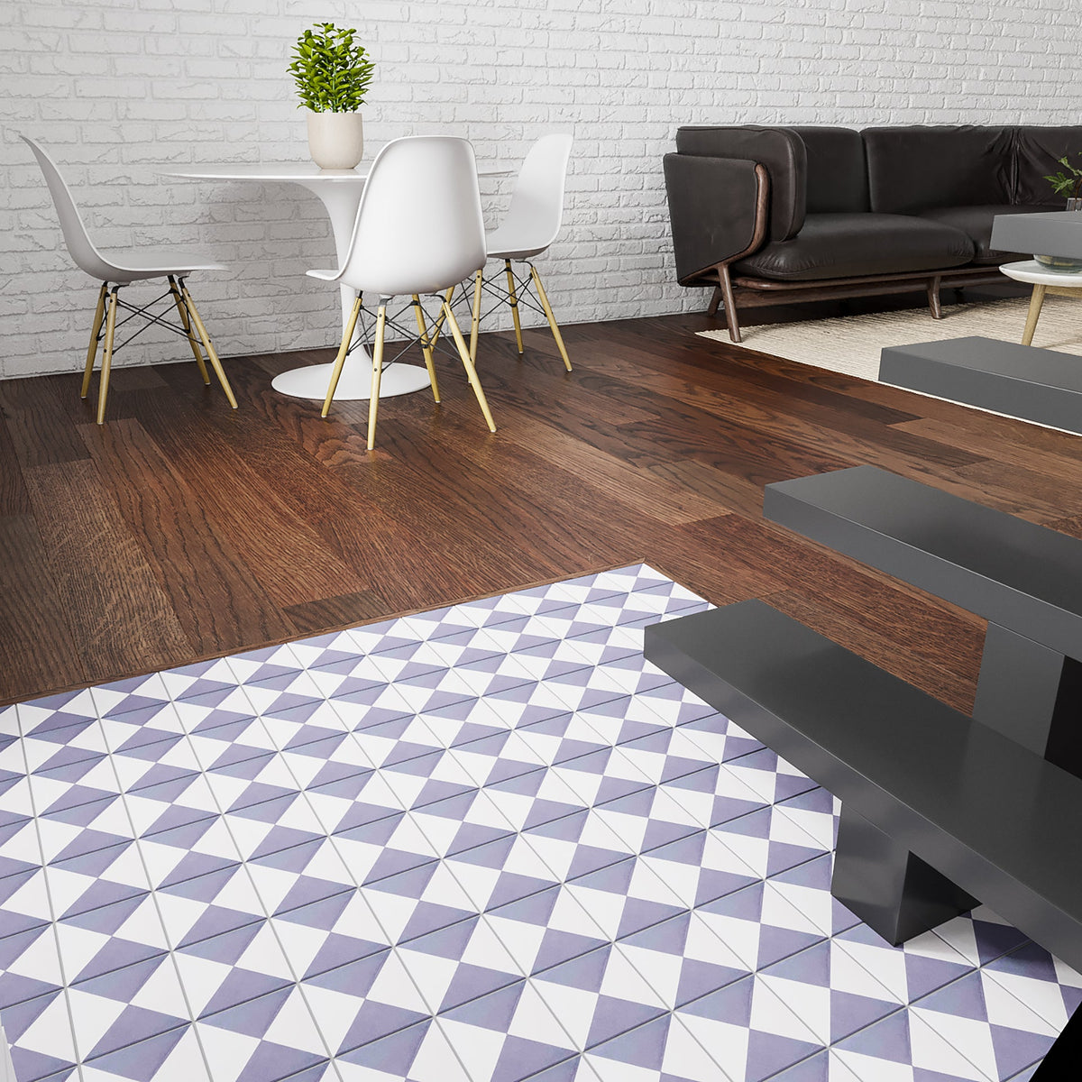 Papillon Cement Tile - LiLi Tile 