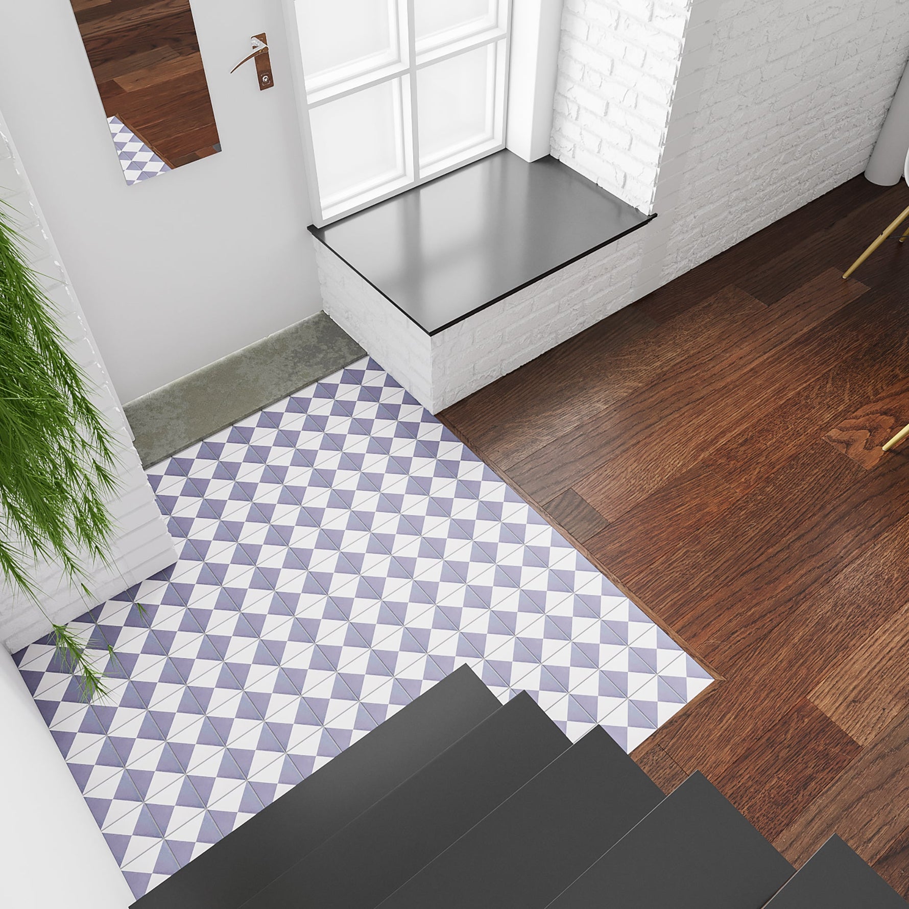 Papillon Cement Tile - LiLi Tile 